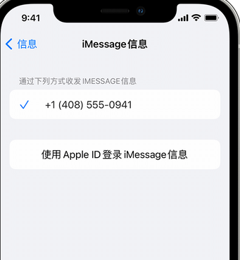 八宿apple维修iPhone上无法正常发送iMessage信息 