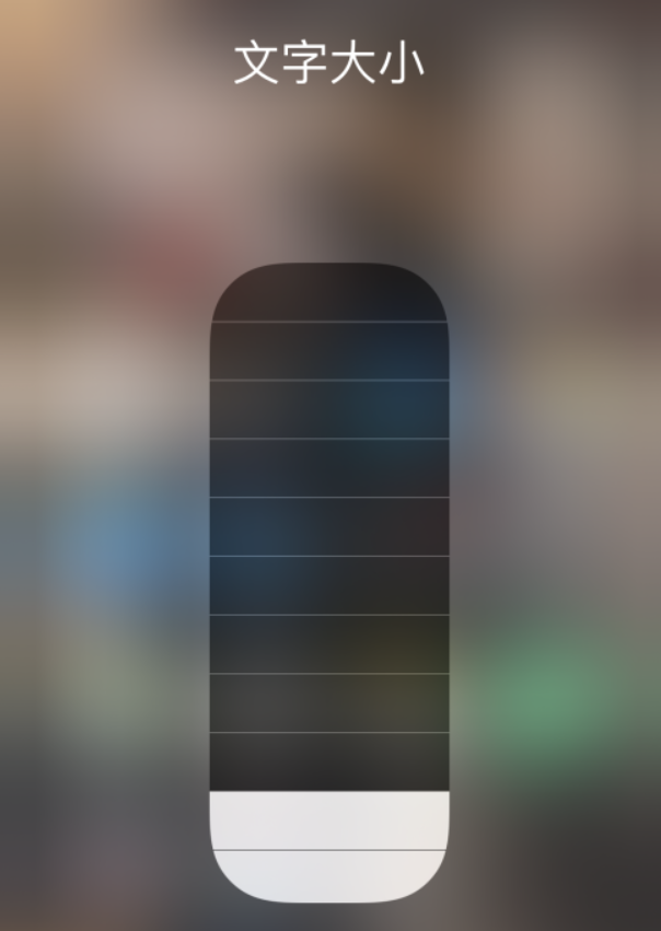 八宿苹果手机维修分享小技巧：在 iPhone 控制中心快速调节字体大小 