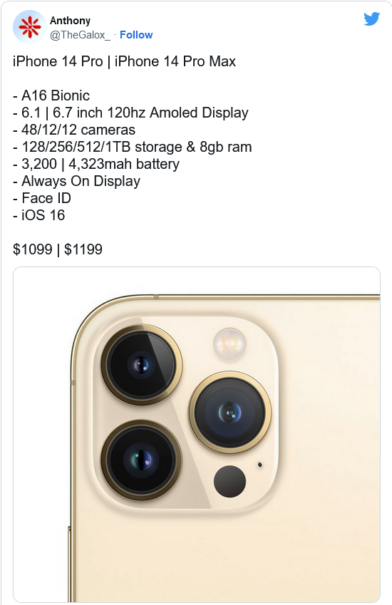 八宿苹果14维修分享iPhone 14全系涨价 