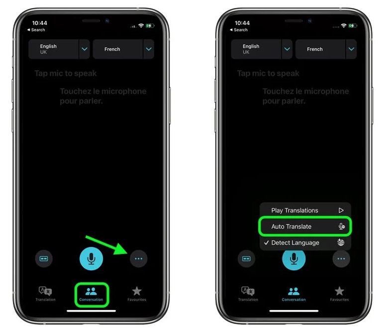 八宿苹果手机维修分享iOS 15 “翻译” App 新改进 